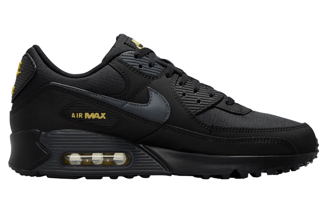 nike air max 90 black buff gold 1