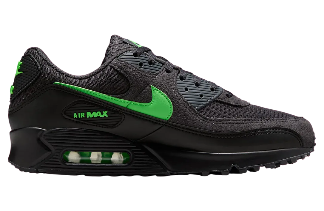 nike air max 90 black green strike 1