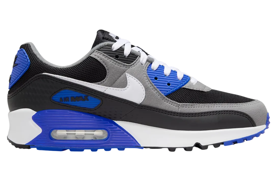 nike air max 90 black lyon blue 1