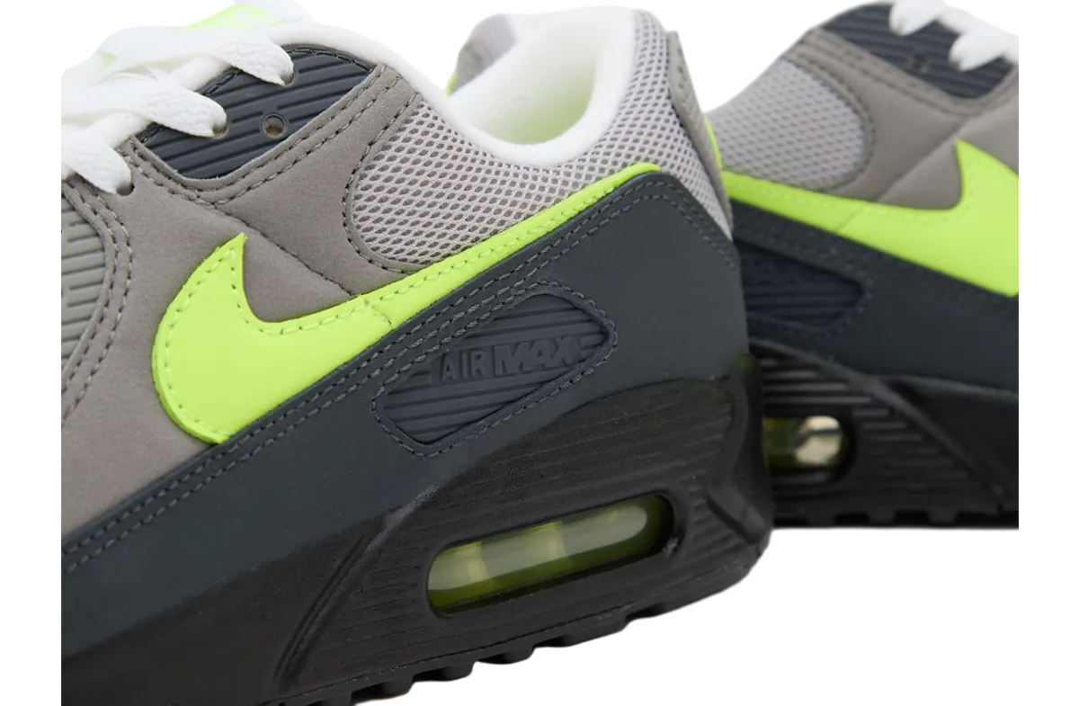 nike air max 90 black neon yellow 0