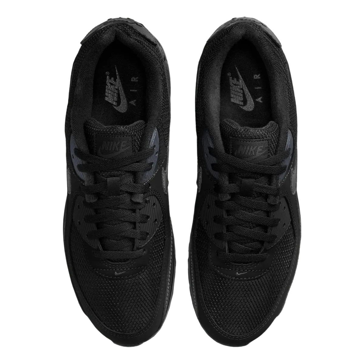 nike air max 90 black reflective swoosh 2