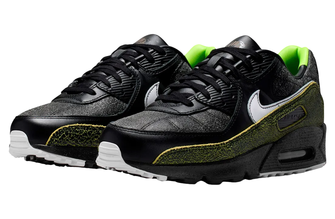 nike air max 90 black white golf 0
