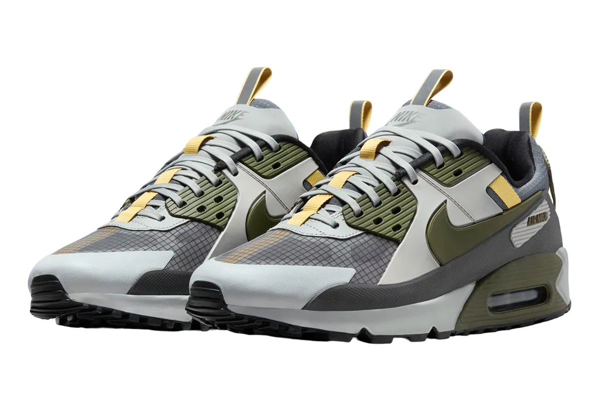 nike air max 90 drift grey cargo khaki 0