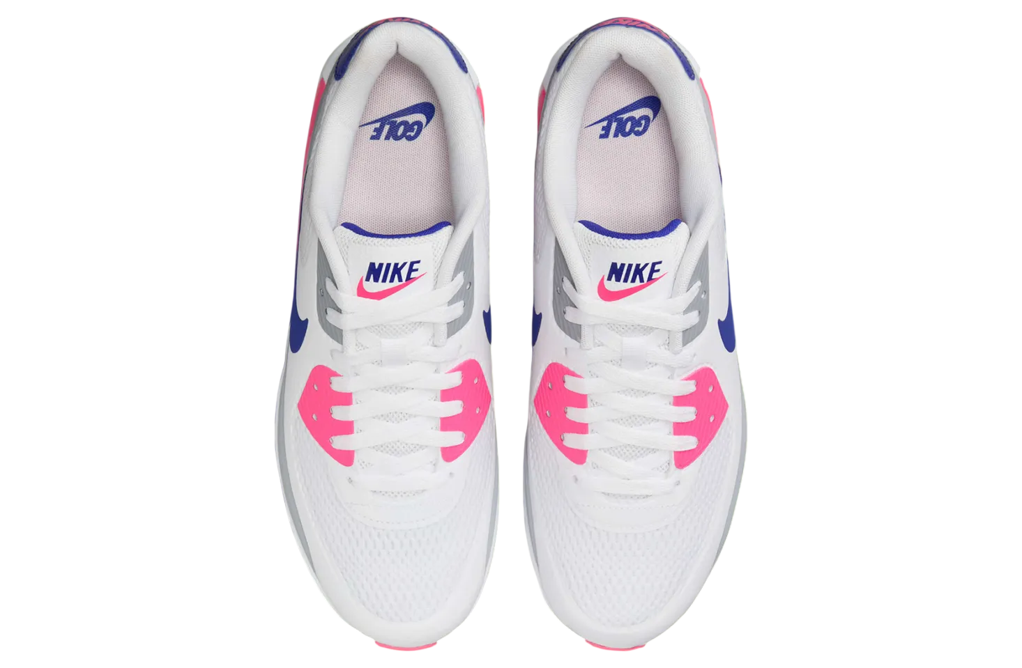 nike air max 90 golf golf white laser pink 2