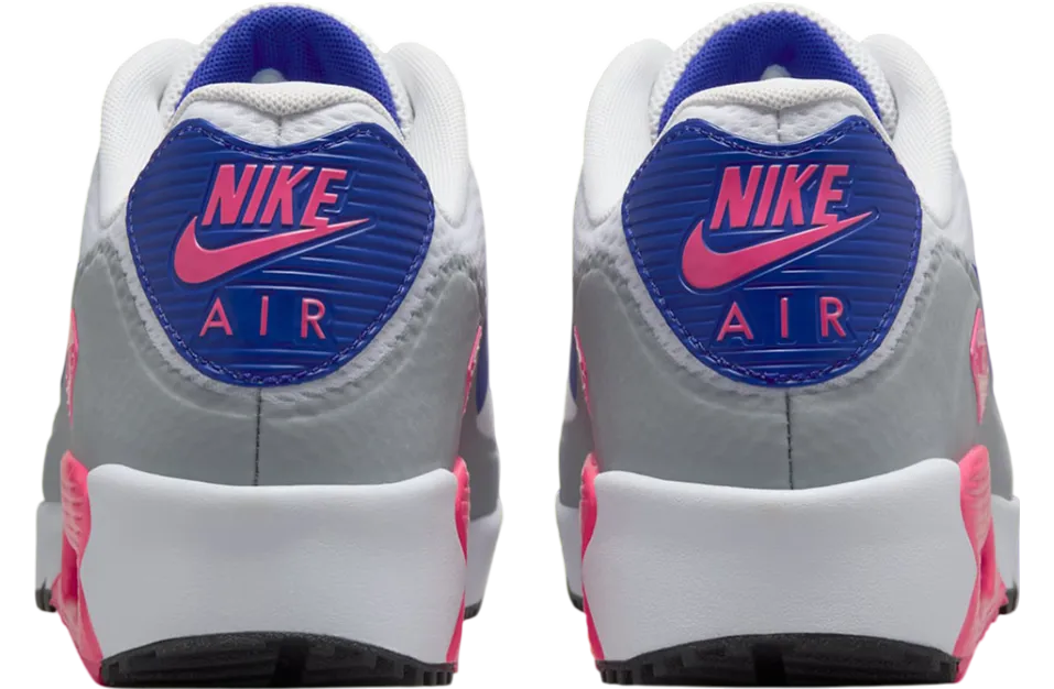 nike air max 90 golf golf white laser pink 3