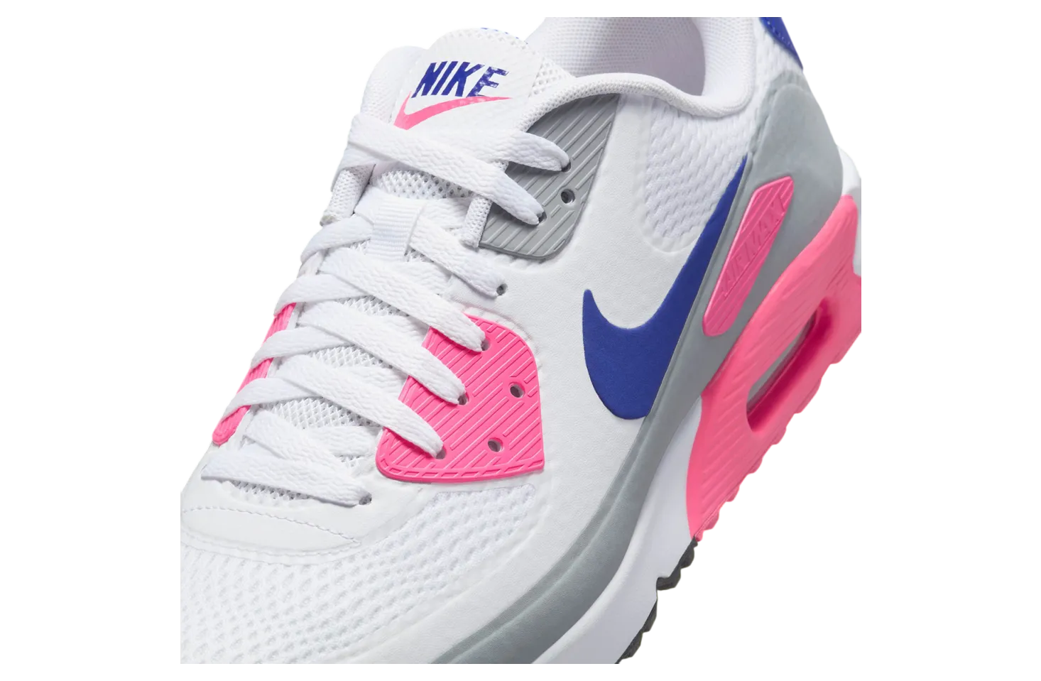 nike air max 90 golf golf white laser pink 4