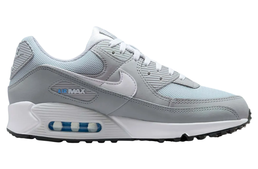 nike air max 90 grey blue 2 0
