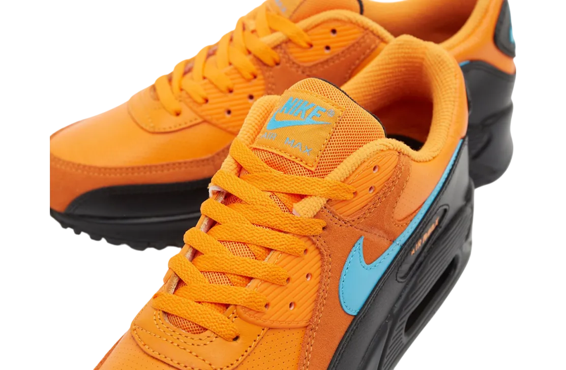nike air max 90 gs mandarin blue fury 3