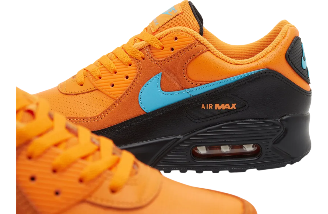 nike air max 90 gs mandarin blue fury 4