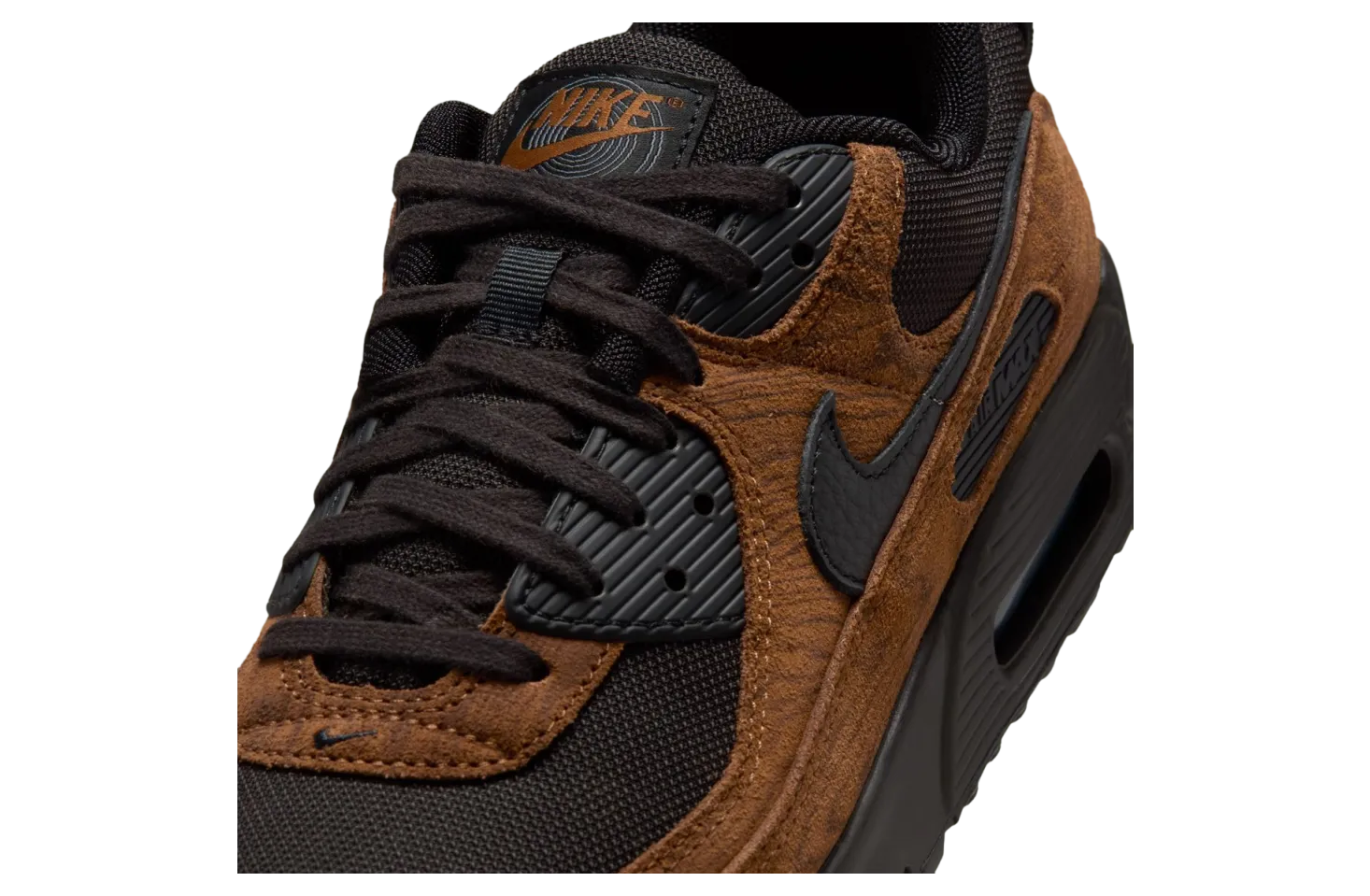 nike air max 90 light british tan velvet brown 3
