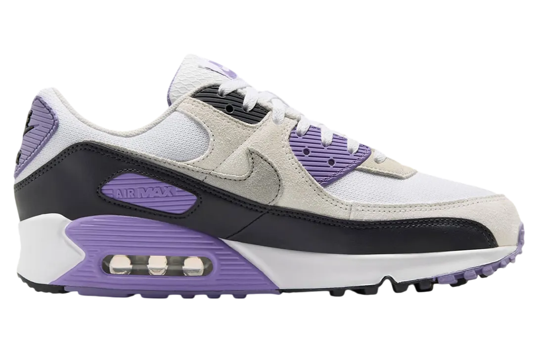 nike air max 90 light smoke grey dusty amethyst 0