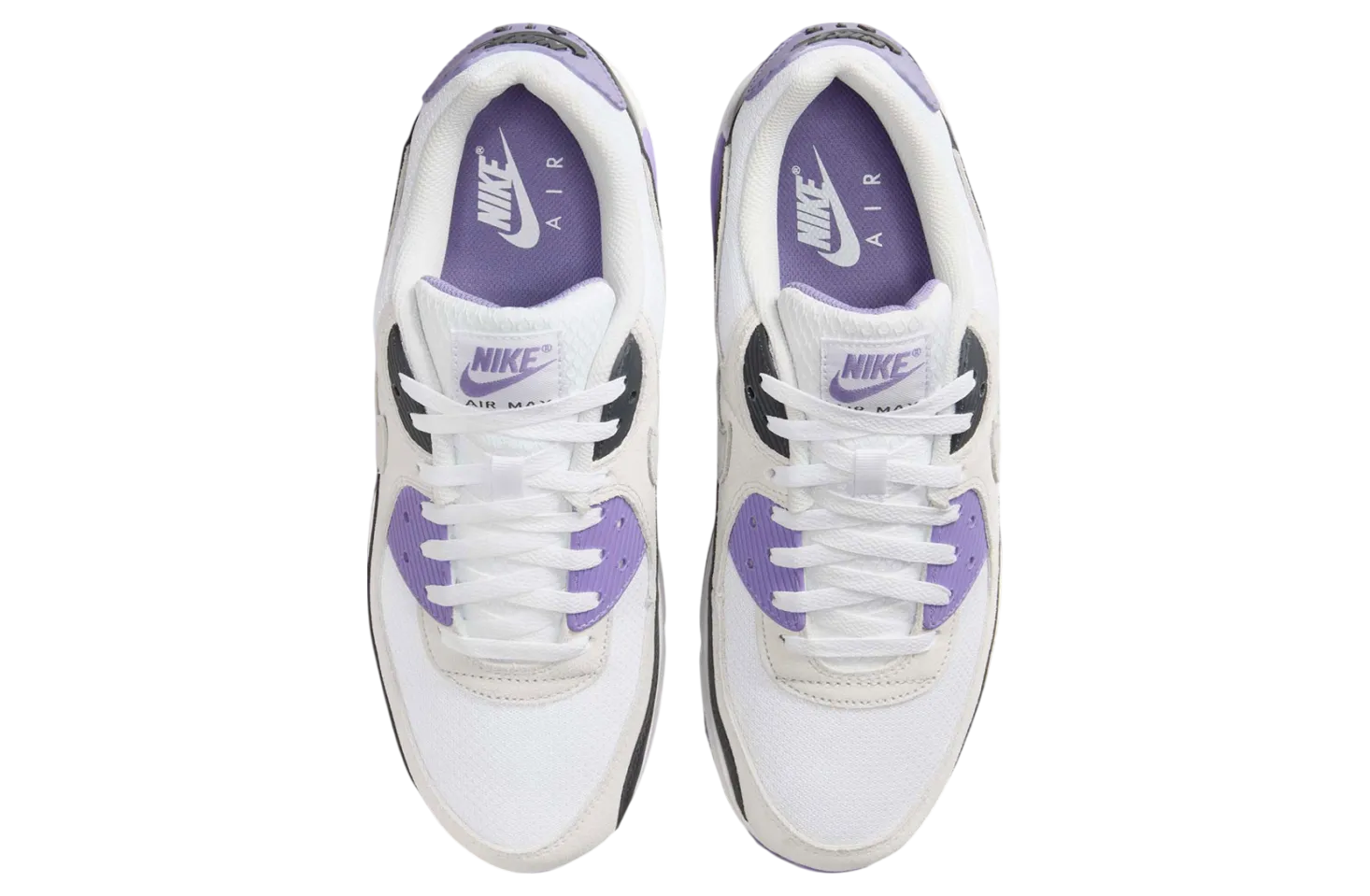 nike air max 90 light smoke grey dusty amethyst 1