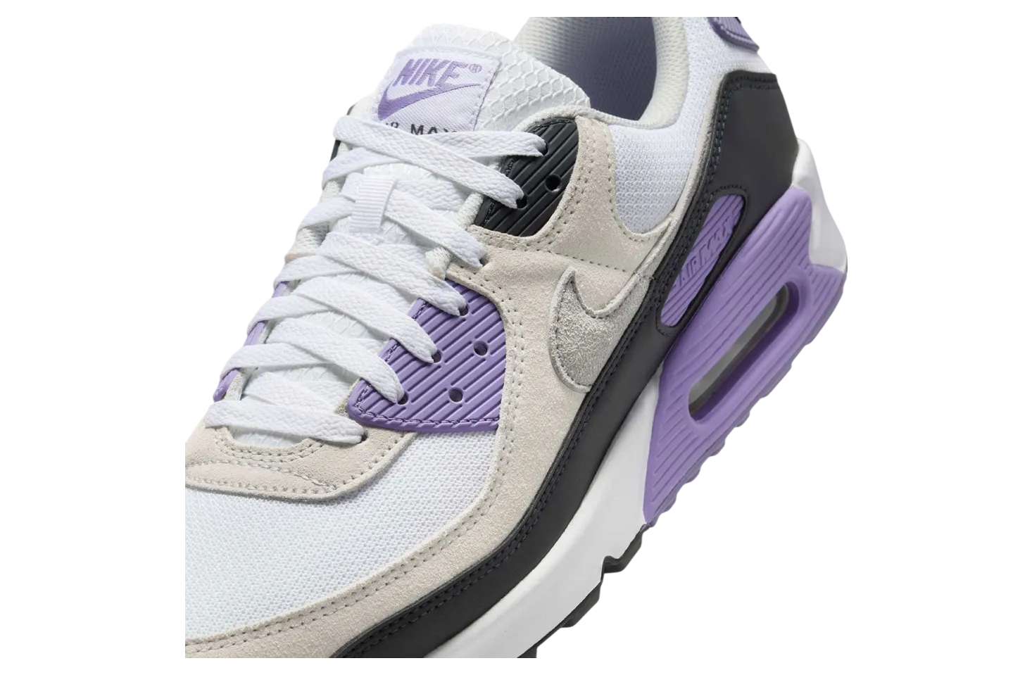 nike air max 90 light smoke grey dusty amethyst 4