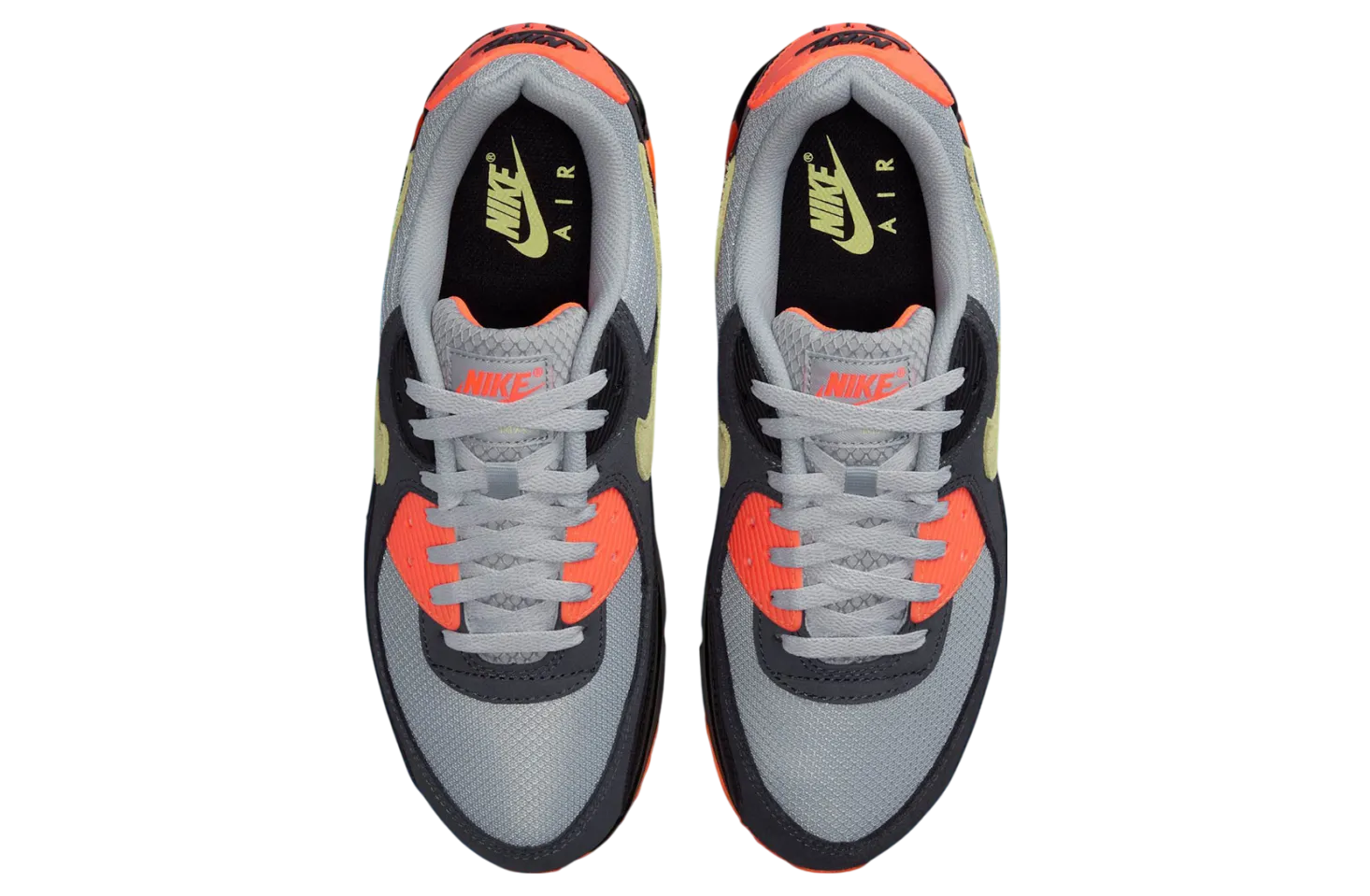 nike air max 90 light smoke grey hyper crimson 2