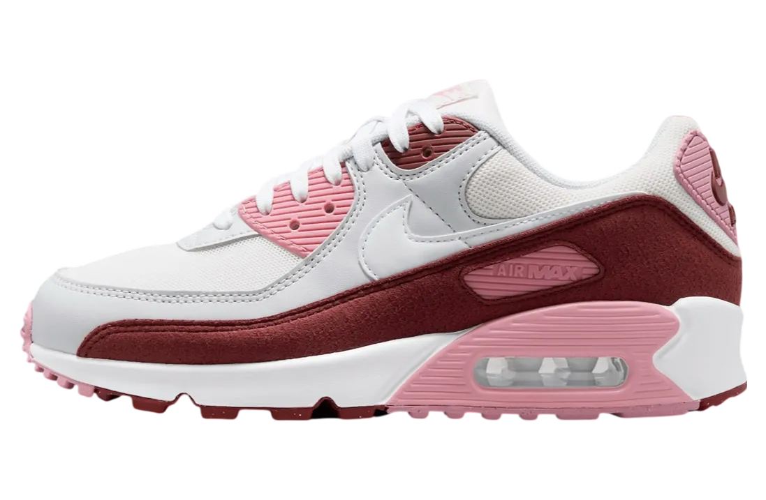 nike air max 90 neapolitan dark team red platinum tint
