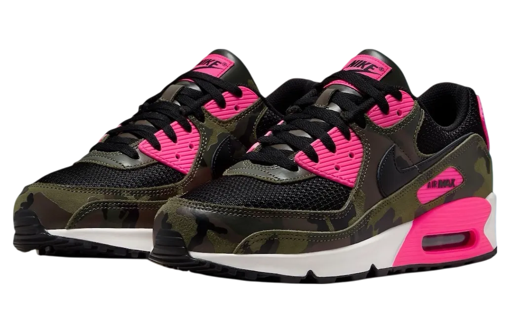 nike air max 90 sequoia hyper pink phantom black 0