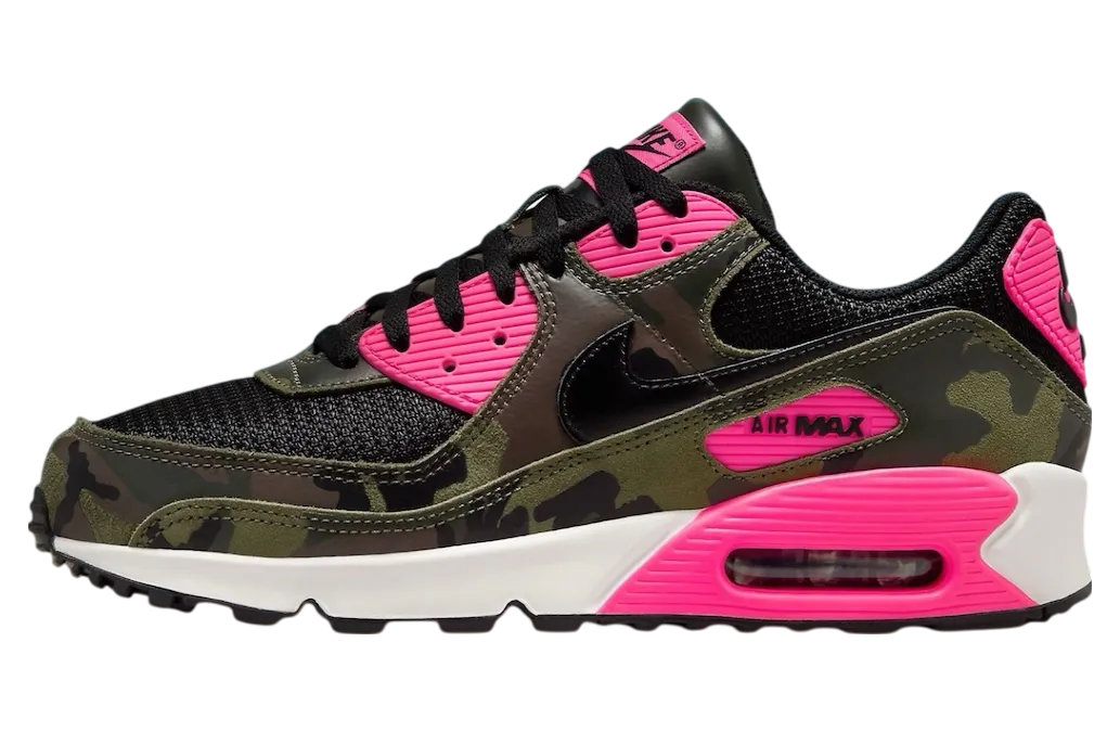 nike air max 90 sequoia hyper pink phantom black