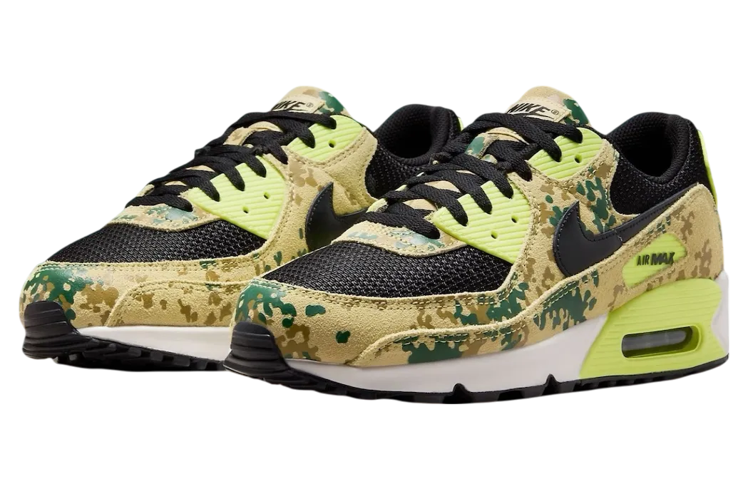 nike air max 90 team gold light lemon twist phantom black 0