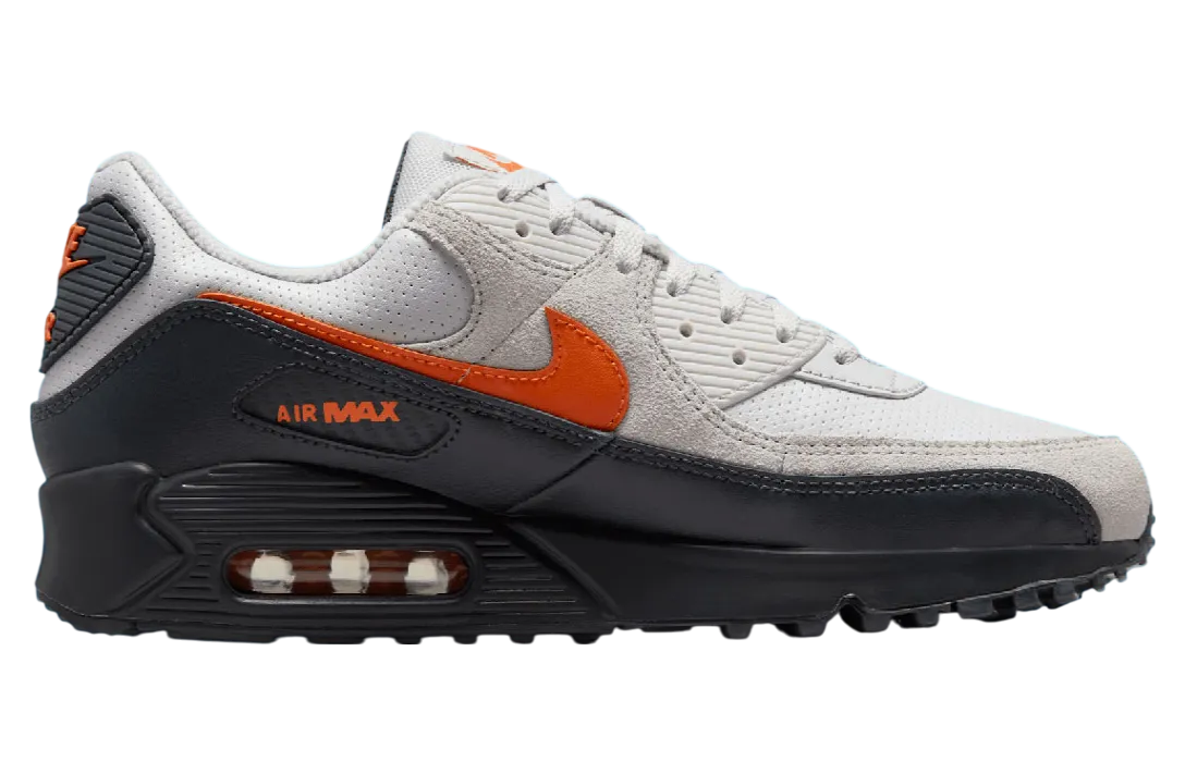 nike air max 90 vast grey total orange 0
