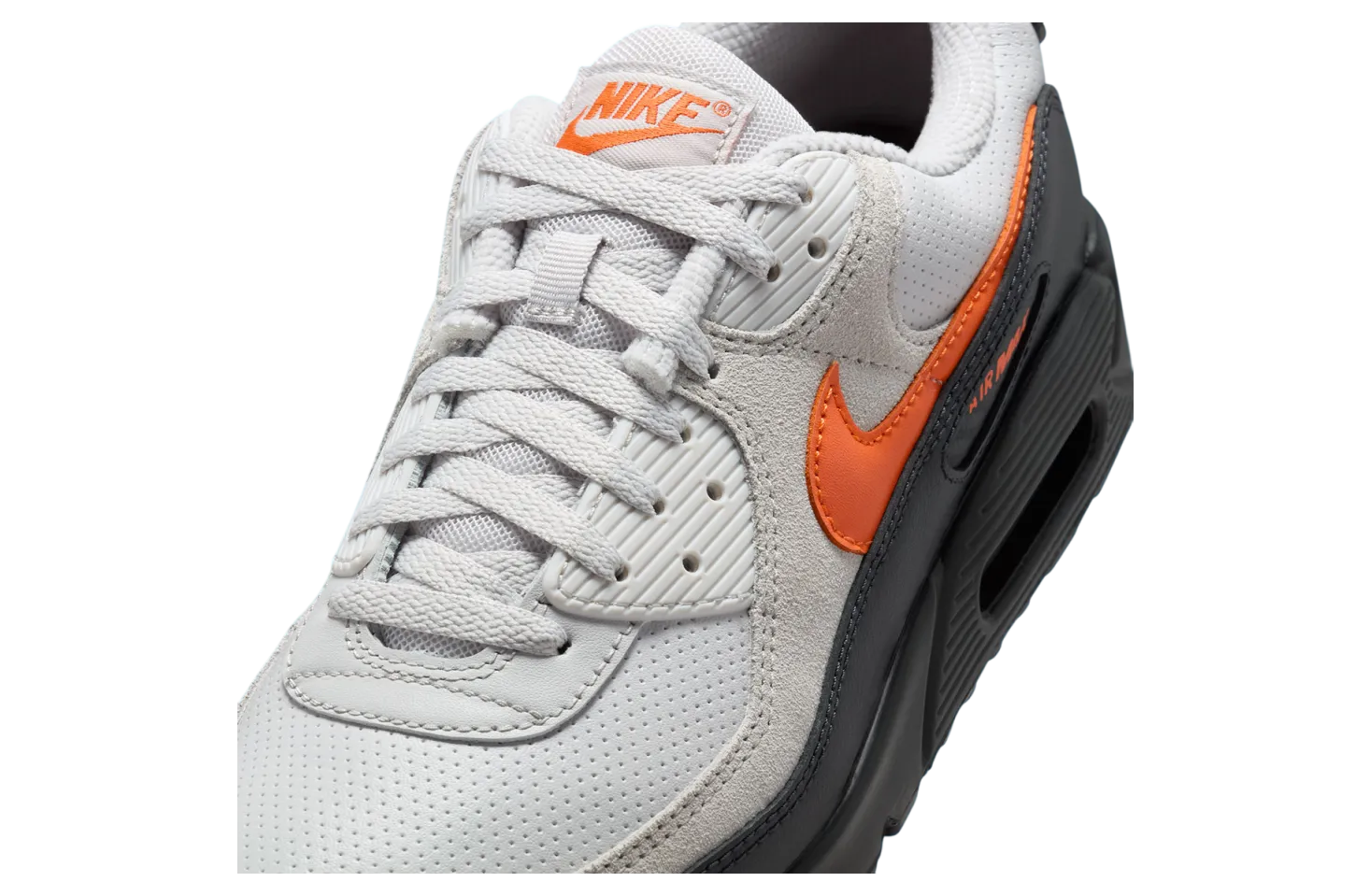 nike air max 90 vast grey total orange 4