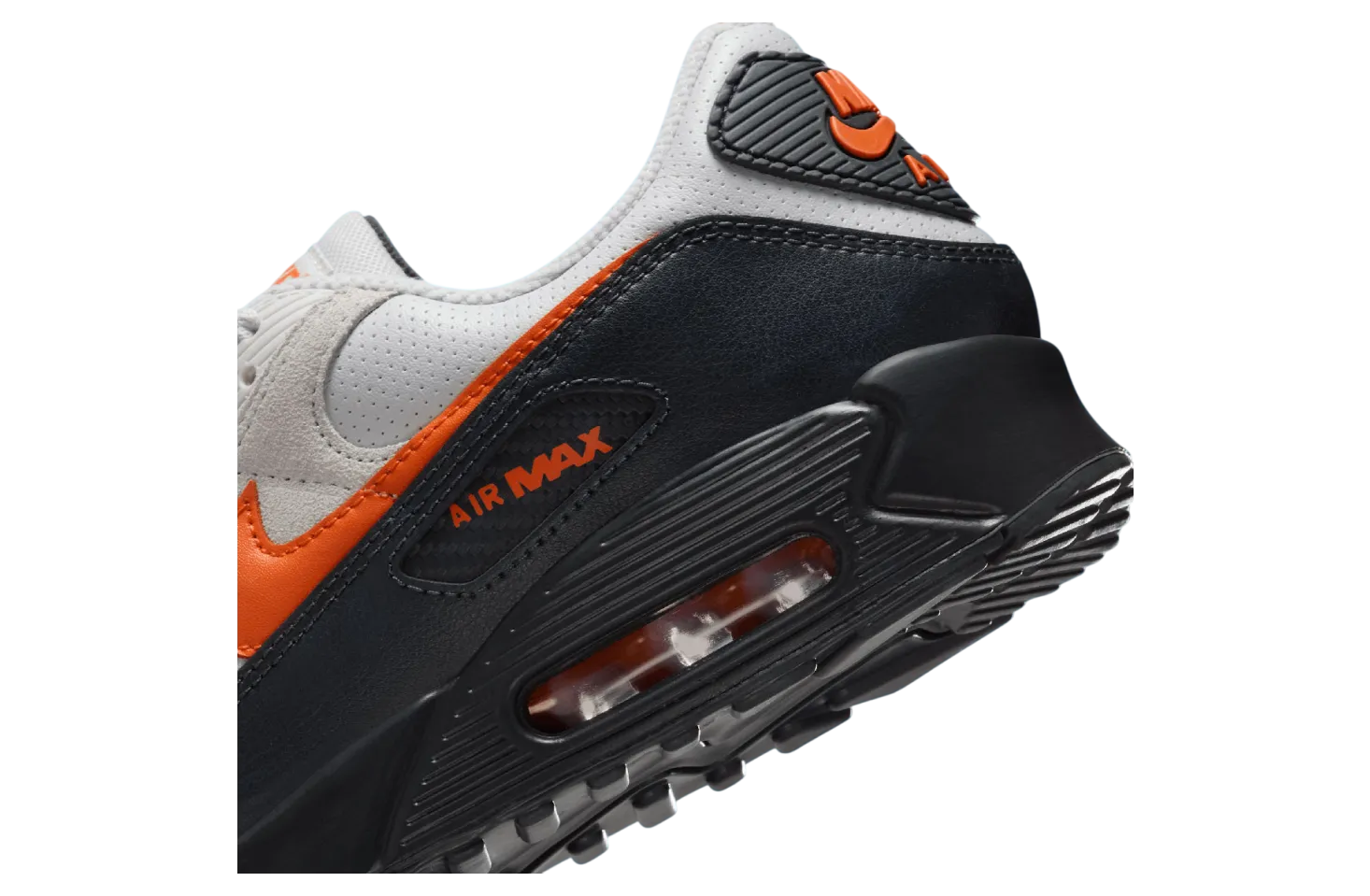 nike air max 90 vast grey total orange 5