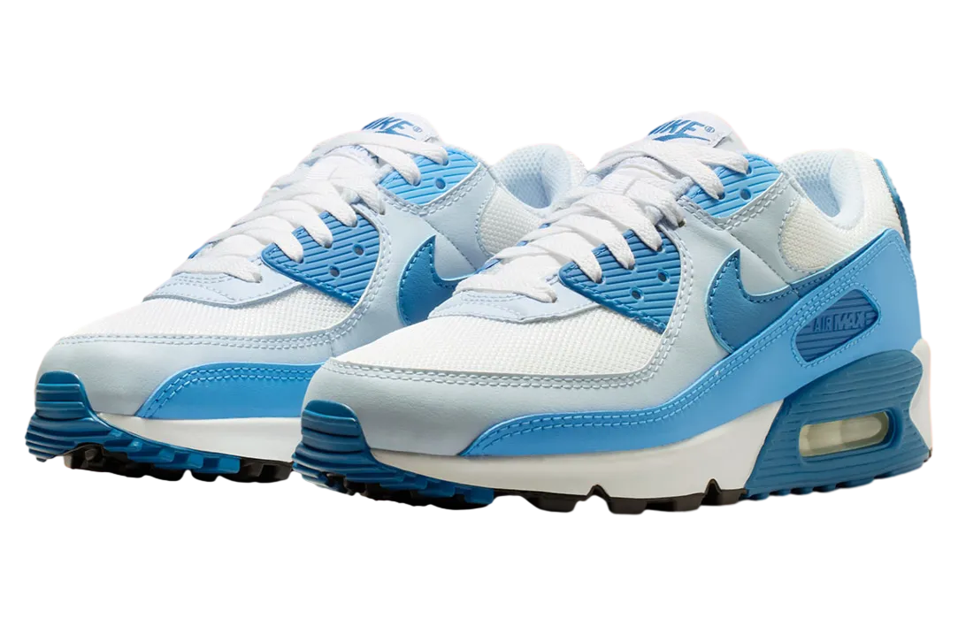 nike air max 90 white argon blue 0