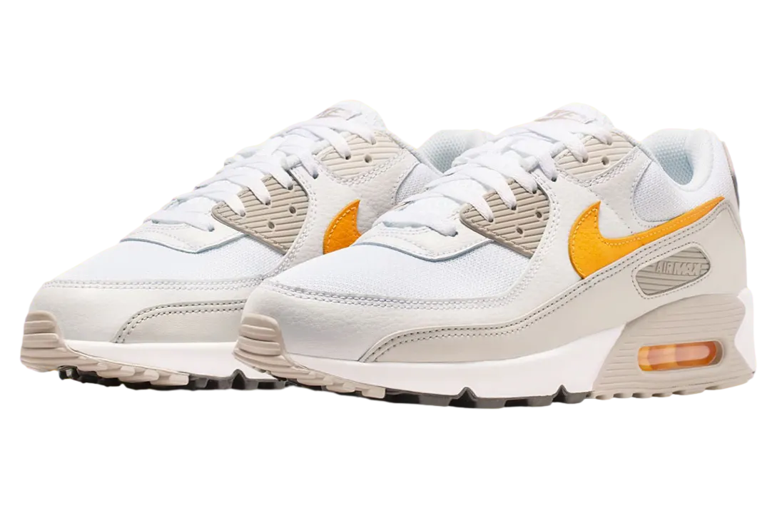 nike air max 90 white laser orange 0