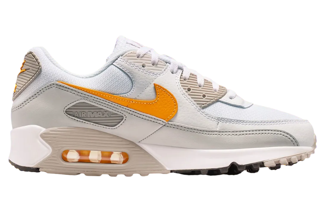 nike air max 90 white laser orange 2