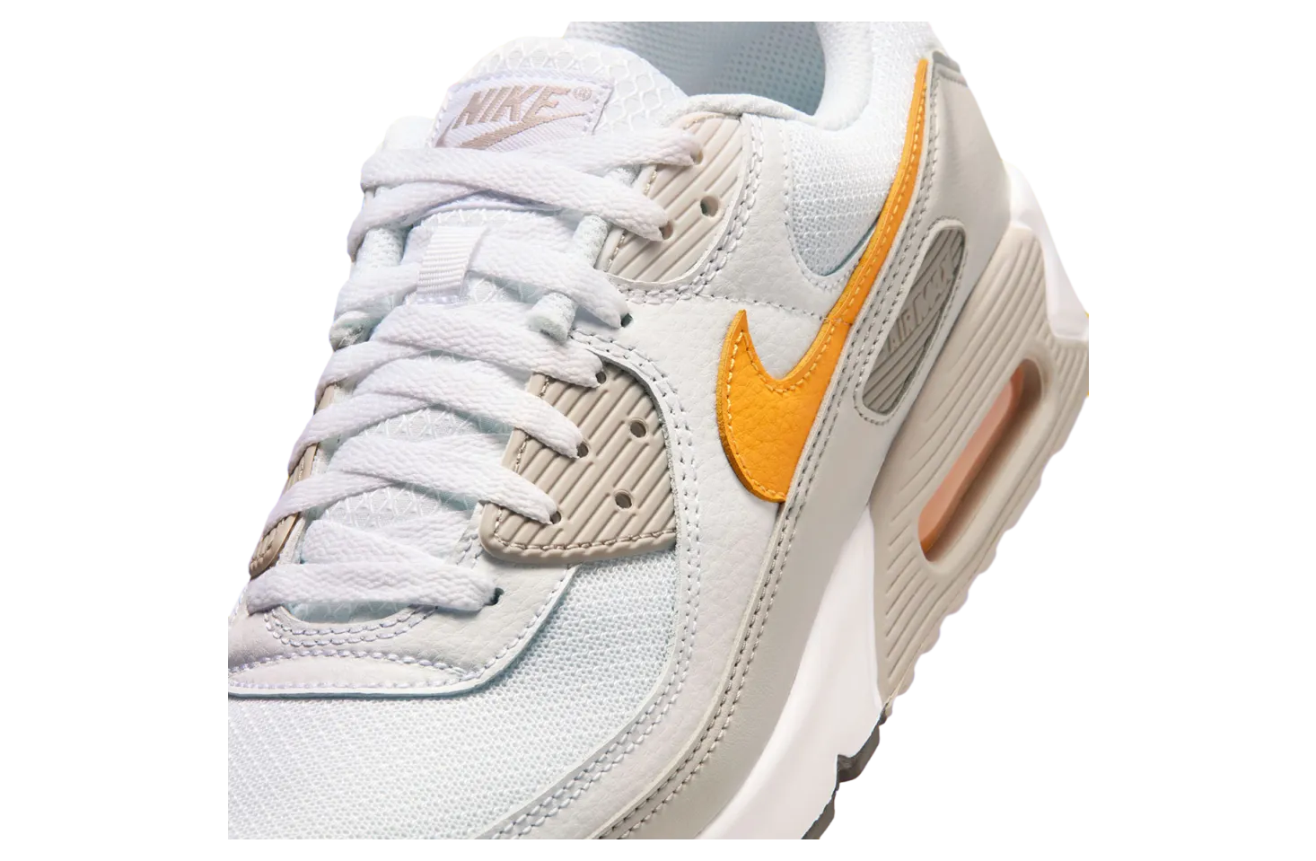 nike air max 90 white laser orange 5