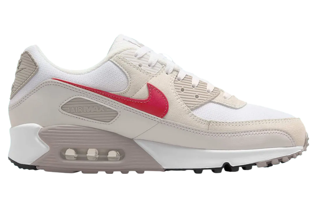 nike air max 90 white university red 0