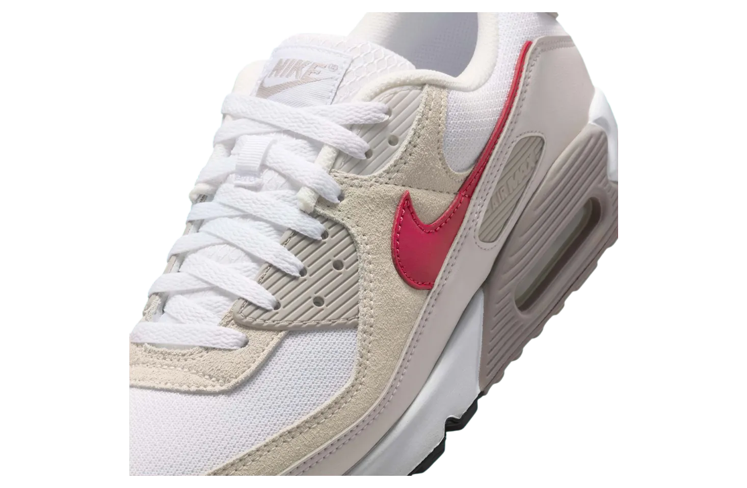 nike air max 90 white university red 3