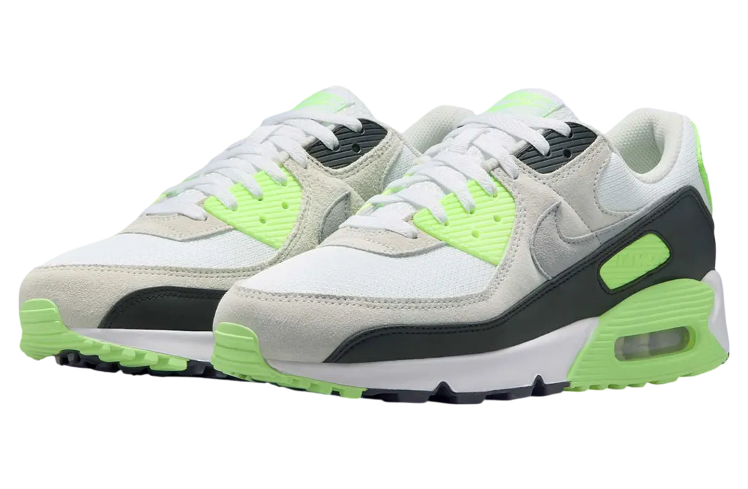nike air max 90 white vapor green 0