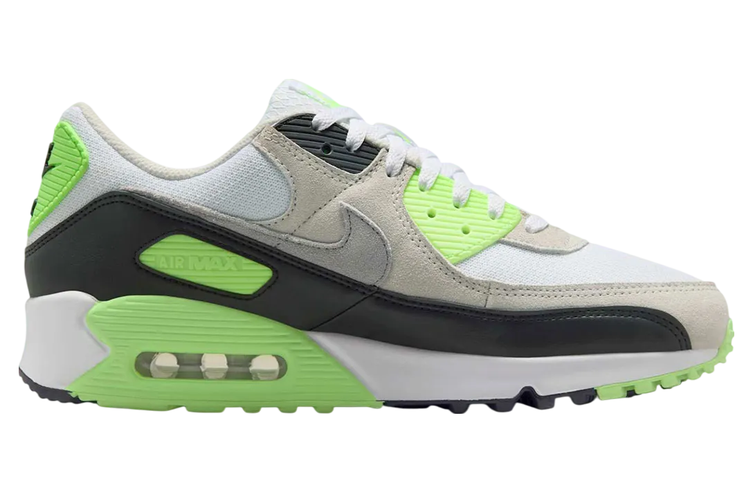 nike air max 90 white vapor green 1