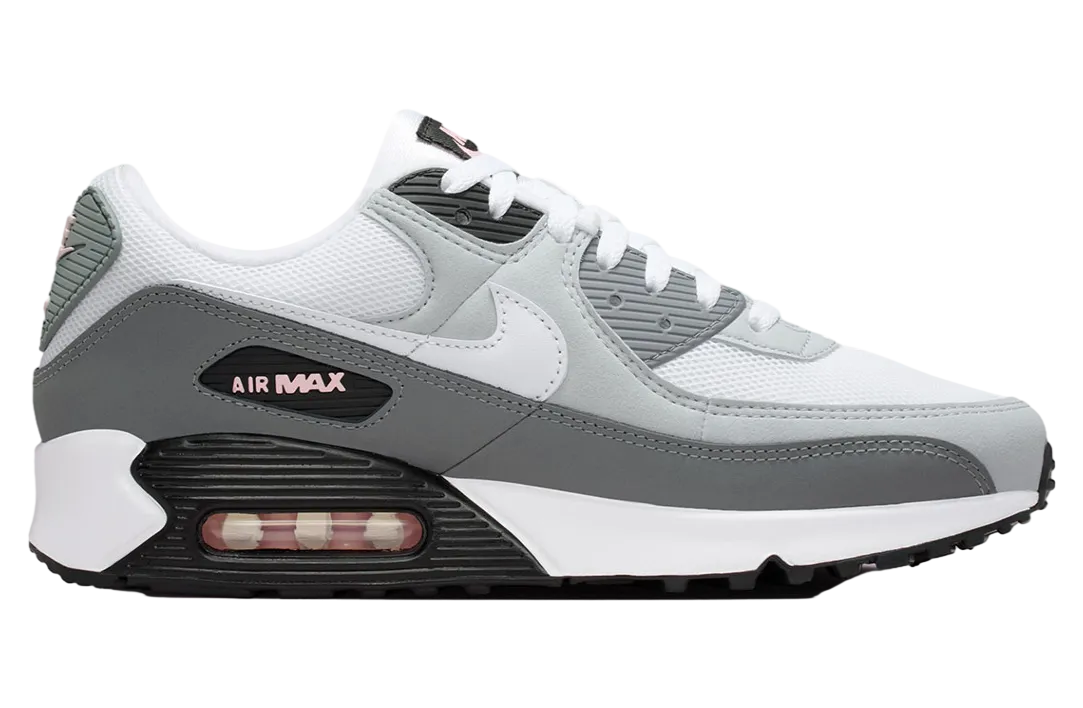 nike air max 90 wmns grey pink foam 1