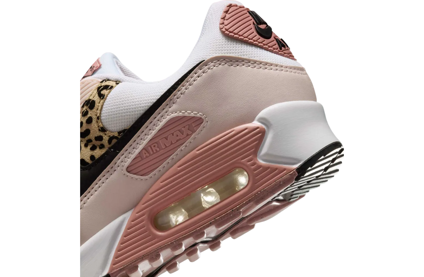 nike air max 90 wmns leopard pink white 5