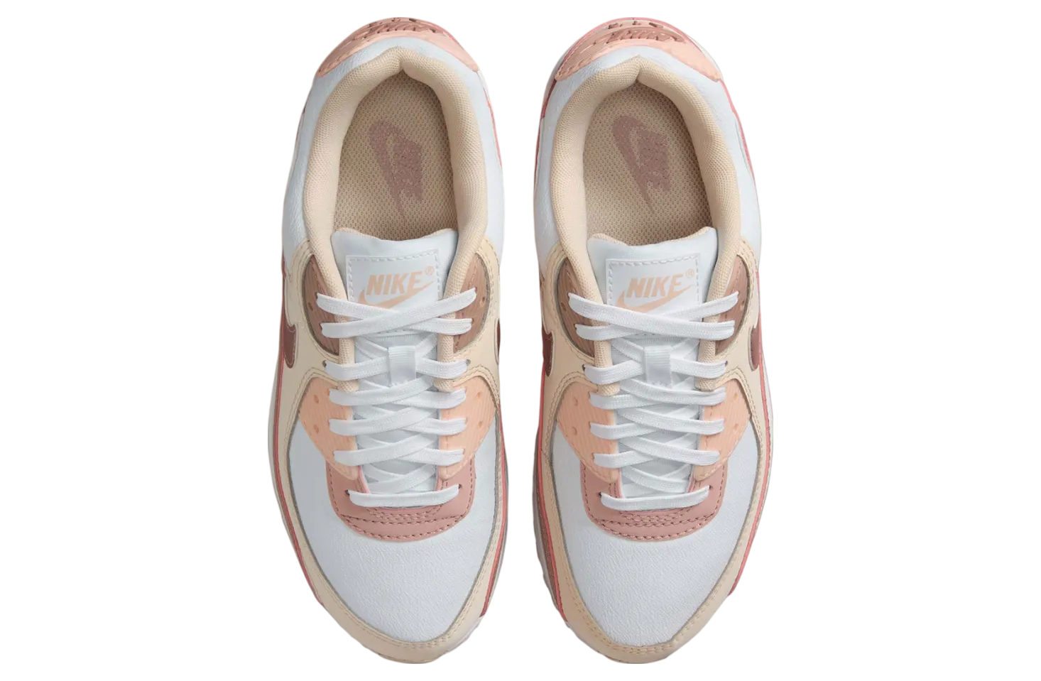 nike air max 90 wmns velvet brown particle pink 1