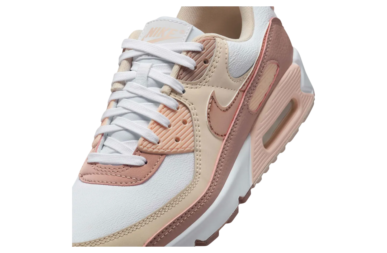 nike air max 90 wmns velvet brown particle pink 3