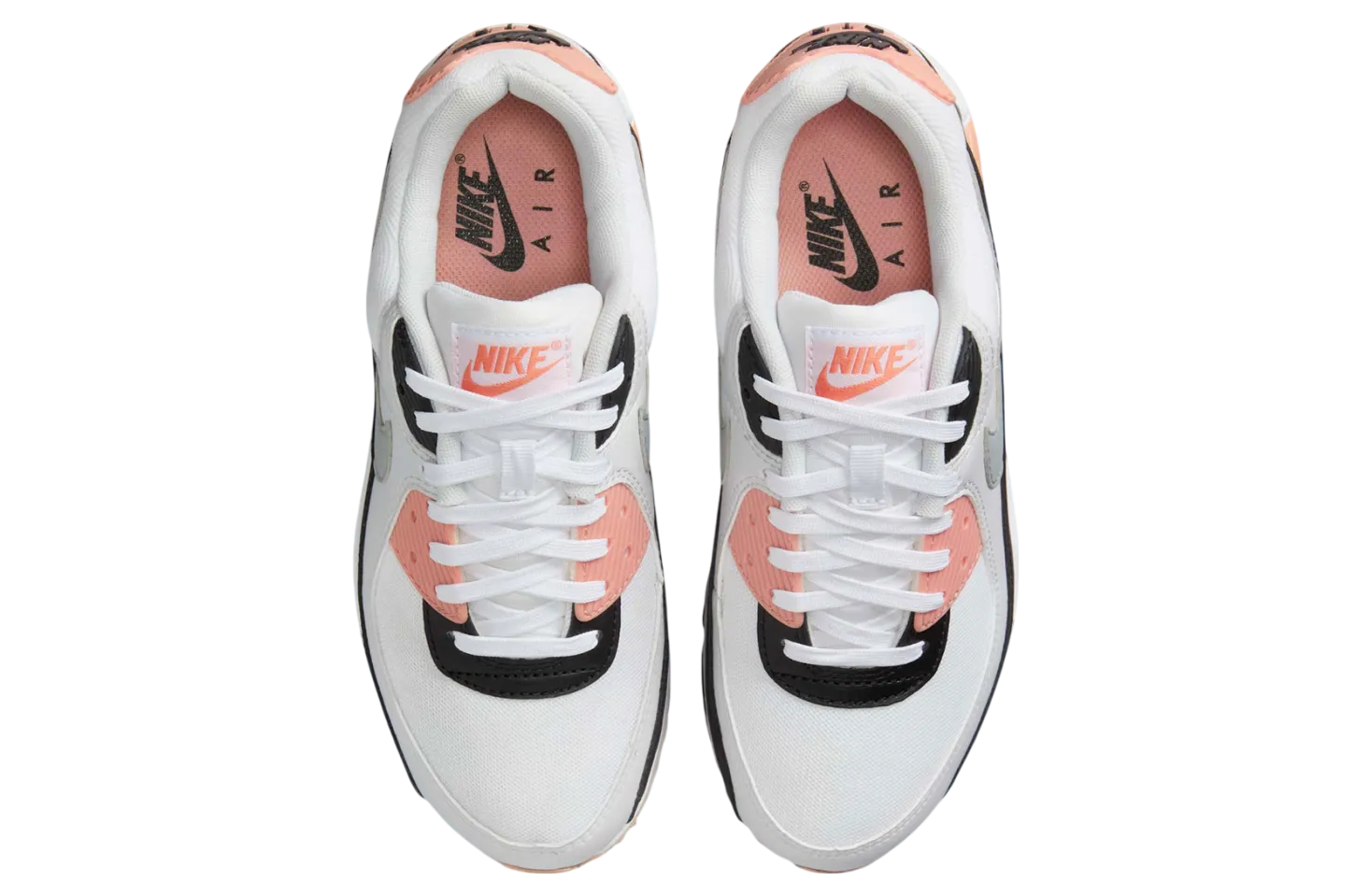 nike air max 90 wmns white apricot agate 1