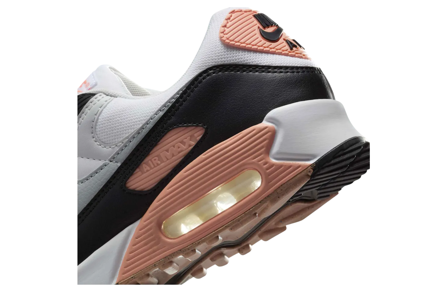 nike air max 90 wmns white apricot agate 5