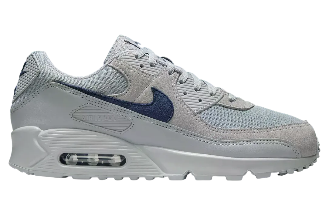 nike air max 90 wolf grey midnight navy 0