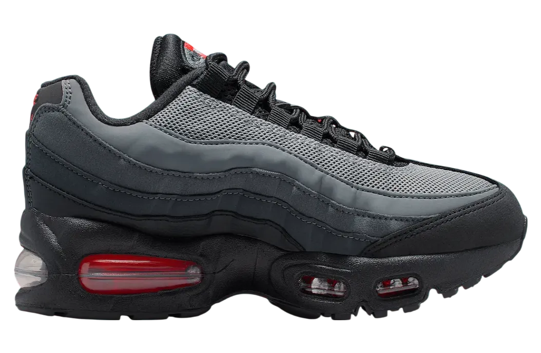 nike air max 95 big bubble black bright crimson 1