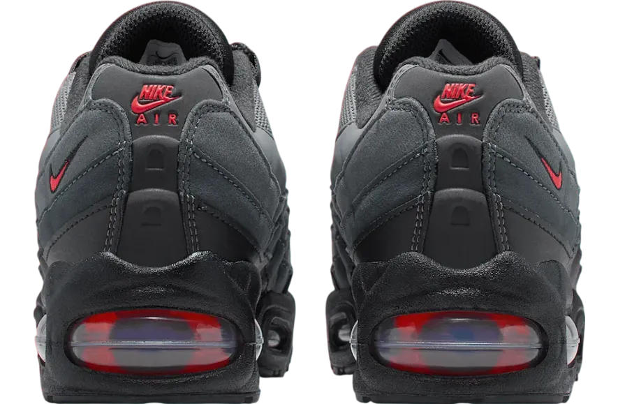 nike air max 95 big bubble black bright crimson 3