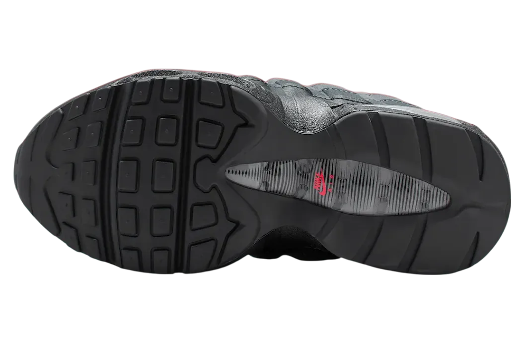 nike air max 95 big bubble black bright crimson 4