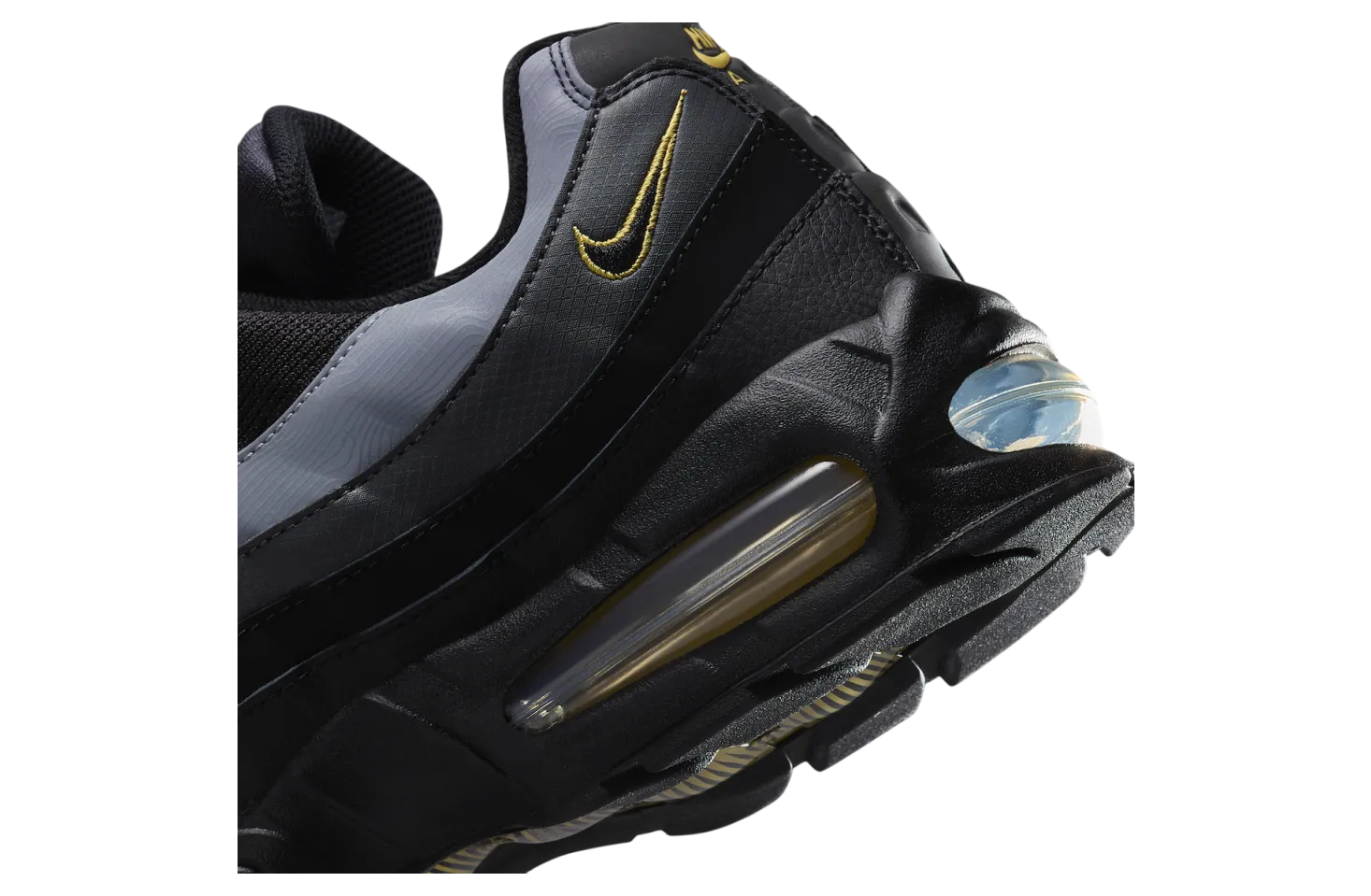 nike air max 95 black buff gold 6