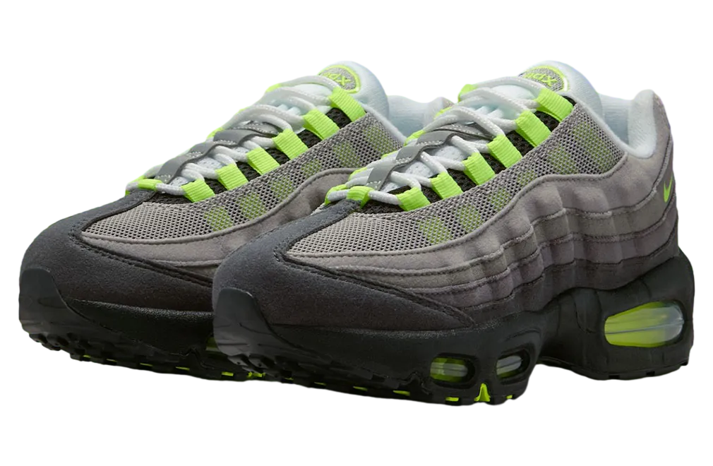 nike air max 95 gs big bubble neon 0