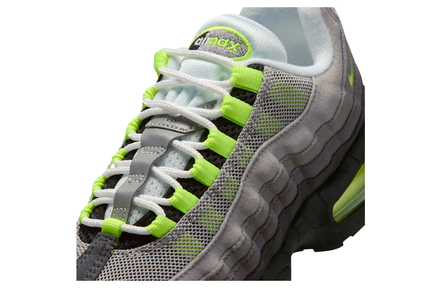 nike air max 95 gs big bubble neon 5