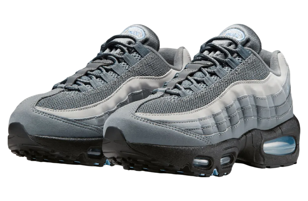 nike air max 95 gs cool grey psychic blue 0