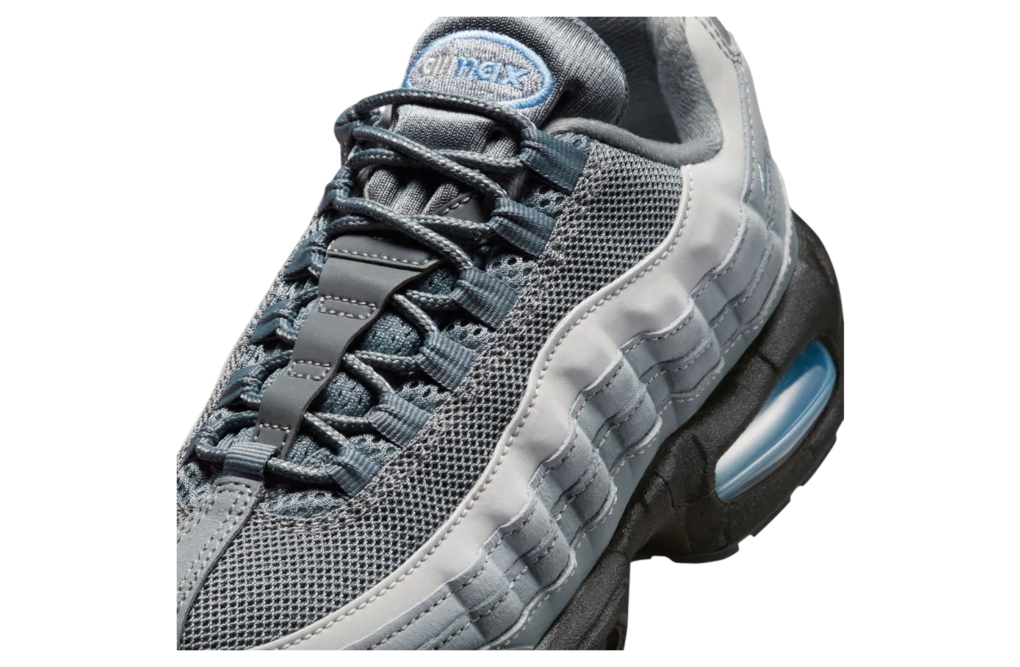 nike air max 95 gs cool grey psychic blue 5
