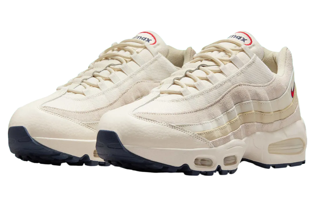 nike air max 95 og pale ivory university red 0