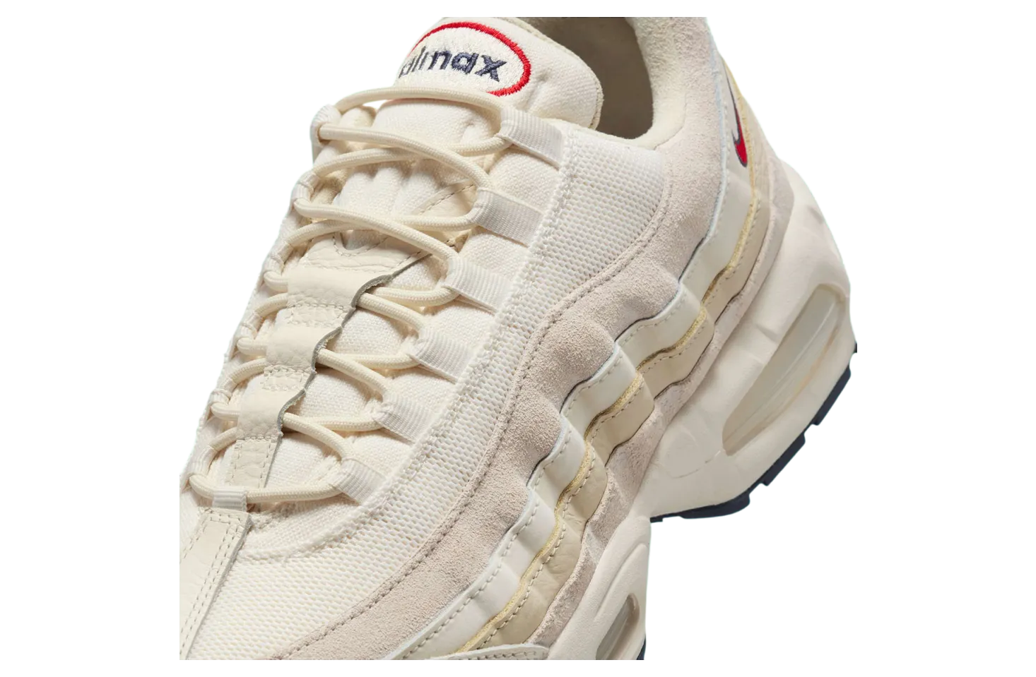 nike air max 95 og pale ivory university red 5
